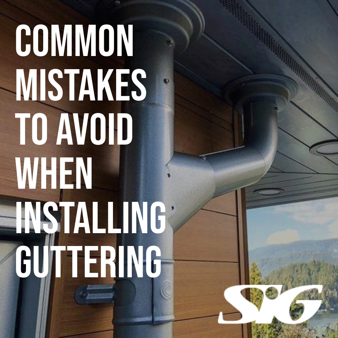 Common Mistakes to Avoid When Installing Guttering